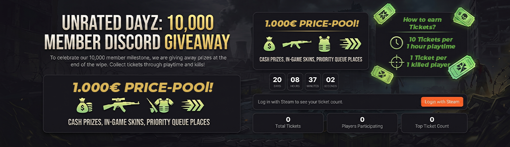 10,000 Member Discord Giveaway — €1,000 prize pool